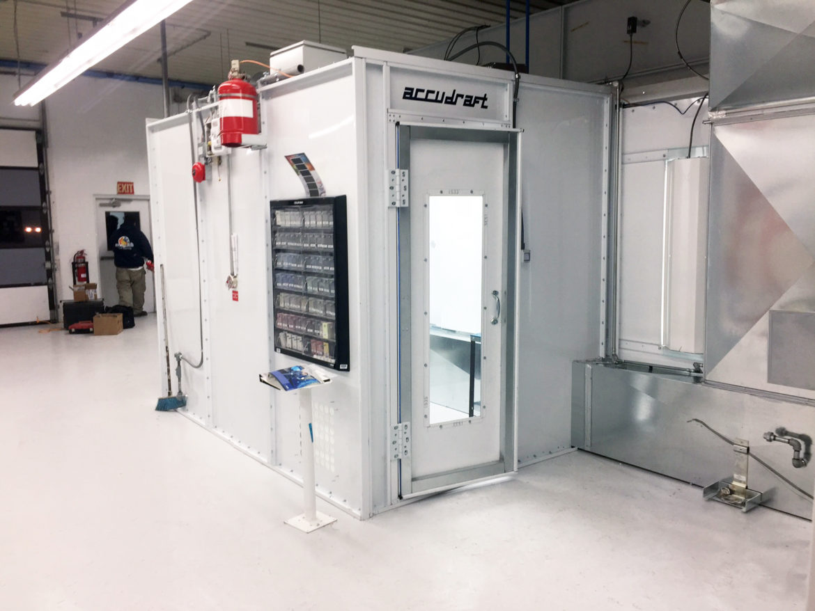 PRO Series Paint Booths - Accudraft