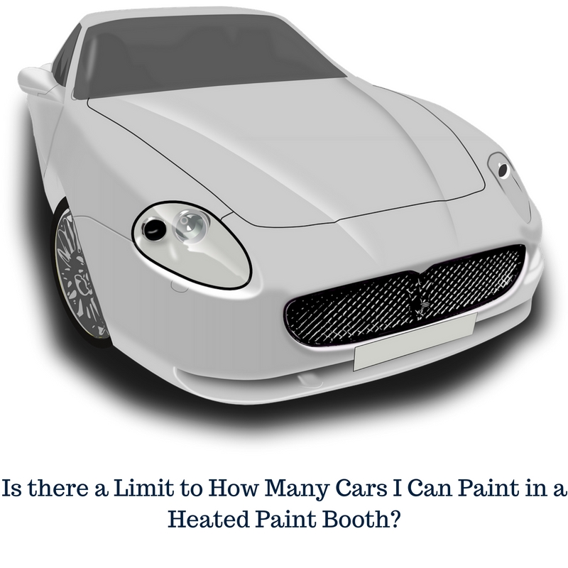 Is there a Limit to How Many Cars I Can Paint in a Heated Paint Booth?