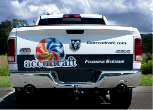 Accudraft truck for emergency repair services